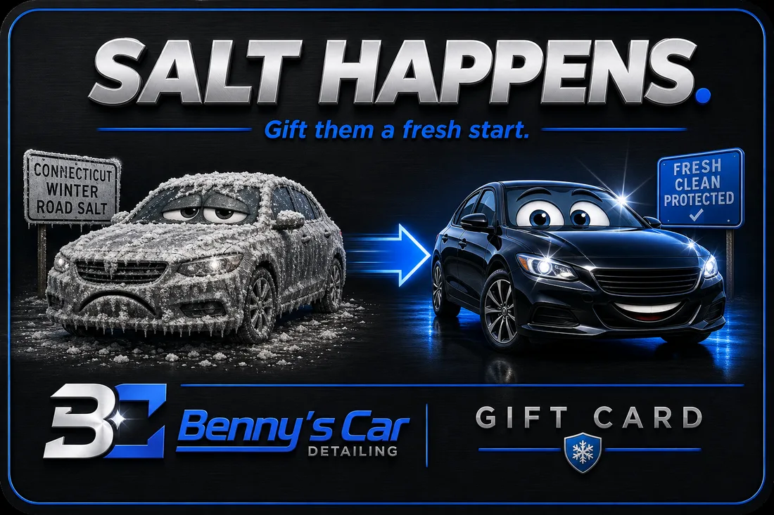Salt Happens — Benny's Car Detailing gift card