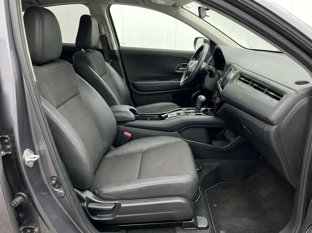 Car interior after a full detail — seats and carpets cleaned